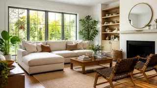 Immaculate residential living room